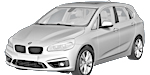 BMW F45 P1124 Fault Code